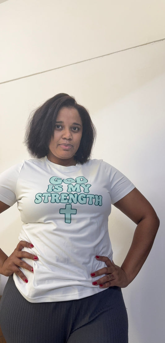 God Is My Strength S - XL