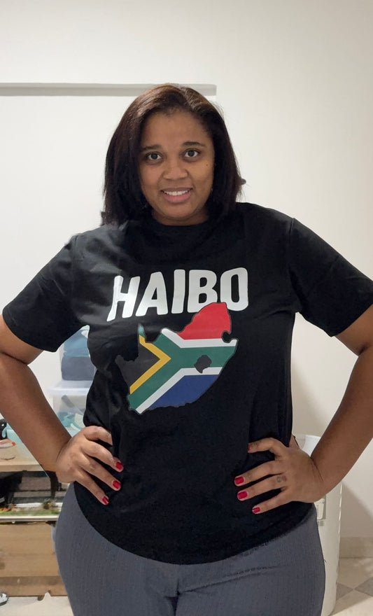 HAIBO! – The Ultimate Mzansi Reaction Tee 🇿🇦🔥S-XL