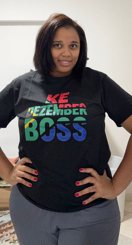 KE DEZEMBER, BOSS! – Festive Season Edition 🇿🇦  S-XL